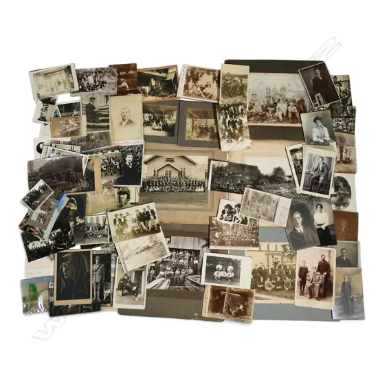 COLLECTION OF LATE 19thC to mid-20thC PHOTOGRAPHS